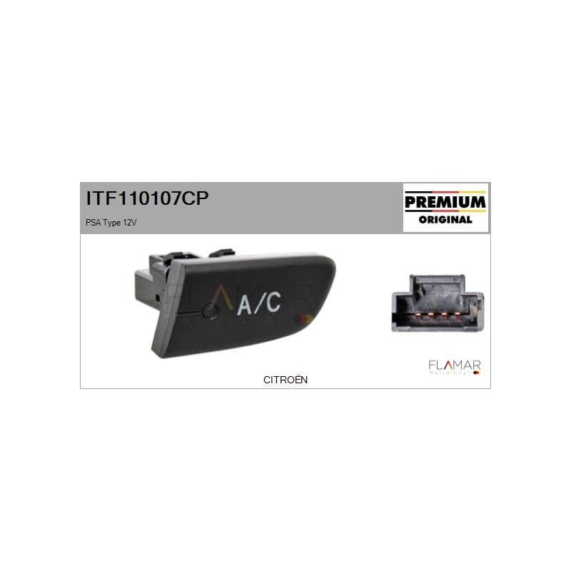 FLAMAR ITF110107CP Termostato, ventilador climatización - 1