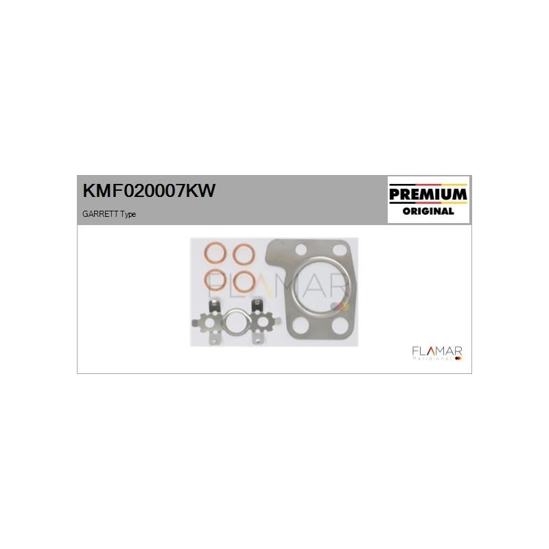 FLAMAR KMF020007KW Juego de montaje, turbocompresor