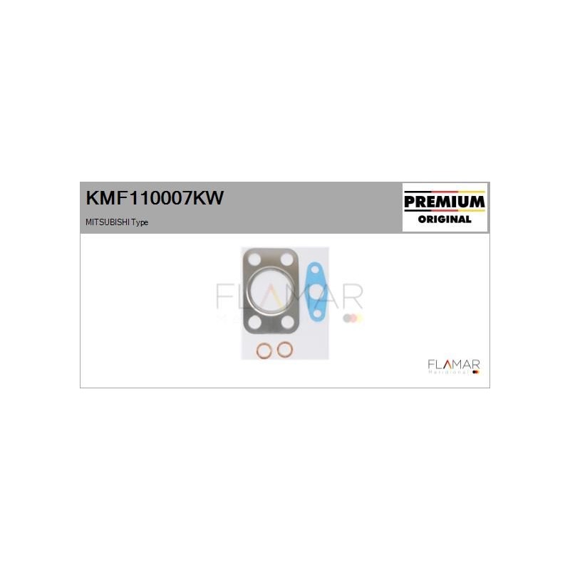 FLAMAR KMF110007KW Juego de montaje, turbocompresor - 1