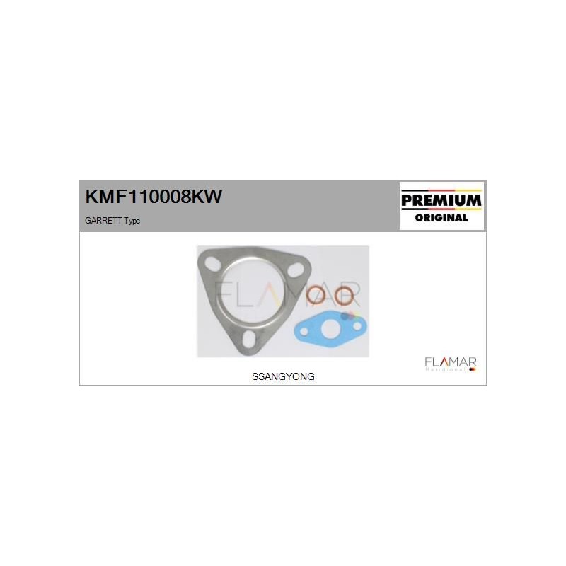 FLAMAR KMF110008KW Juego de montaje, turbocompresor - 1