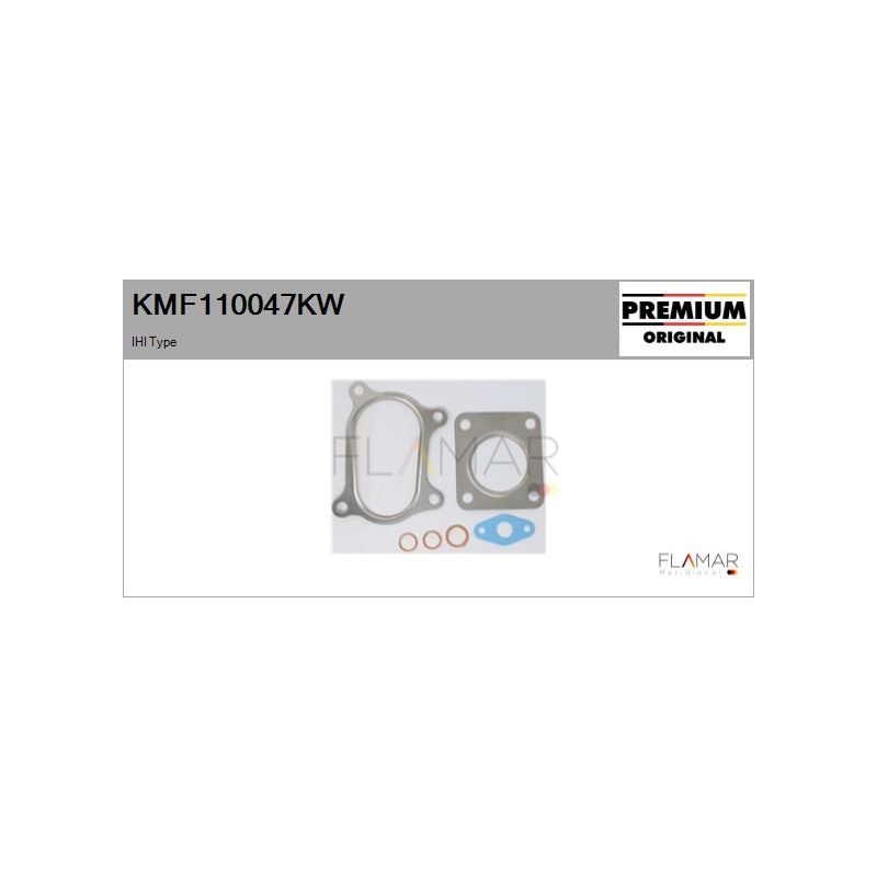 FLAMAR KMF110047KW Juego de montaje, turbocompresor - 1
