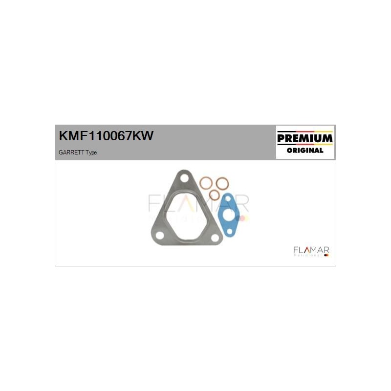 FLAMAR KMF110067KW Juego de montaje, turbocompresor - 1