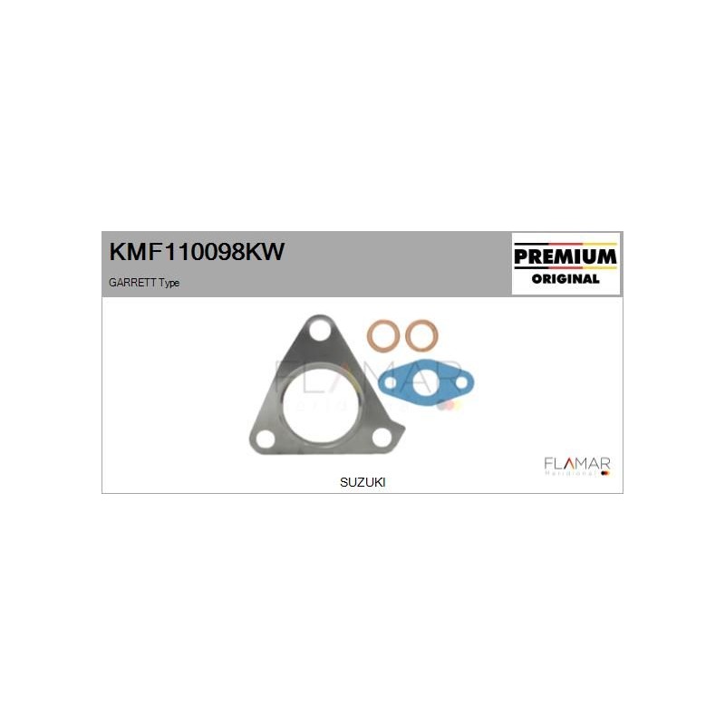 FLAMAR KMF110098KW Juego de montaje, turbocompresor - 1