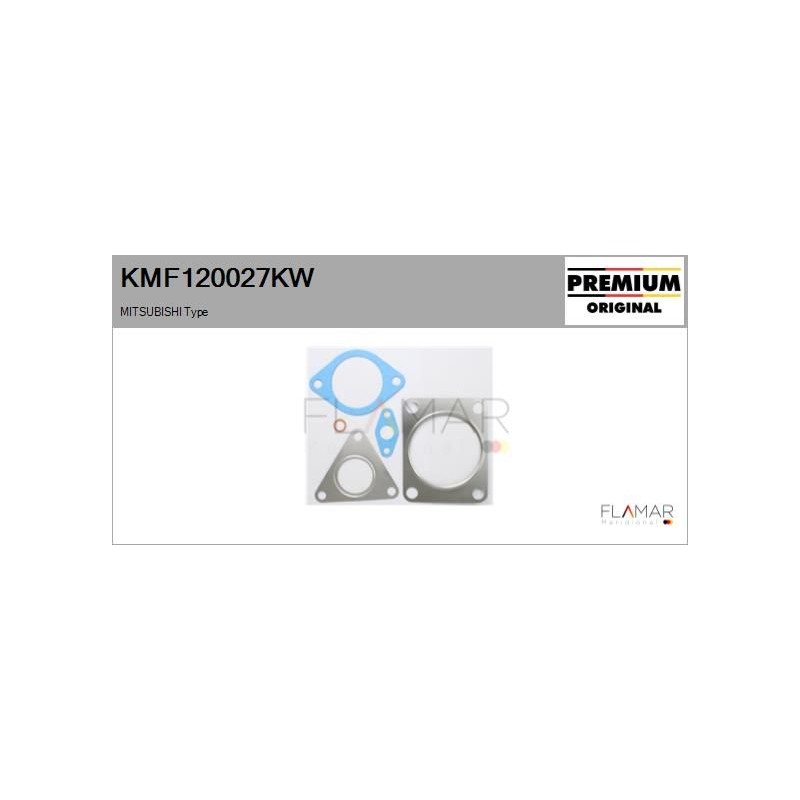 FLAMAR KMF120027KW Juego de montaje, turbocompresor - 1