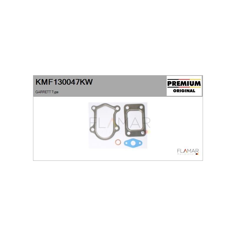 FLAMAR KMF130047KW Juego de montaje, turbocompresor - 1