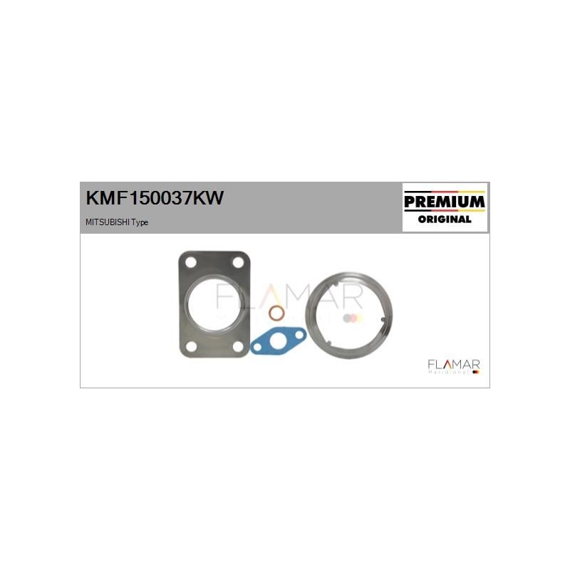 FLAMAR KMF150037KW Juego de montaje, turbocompresor - 1