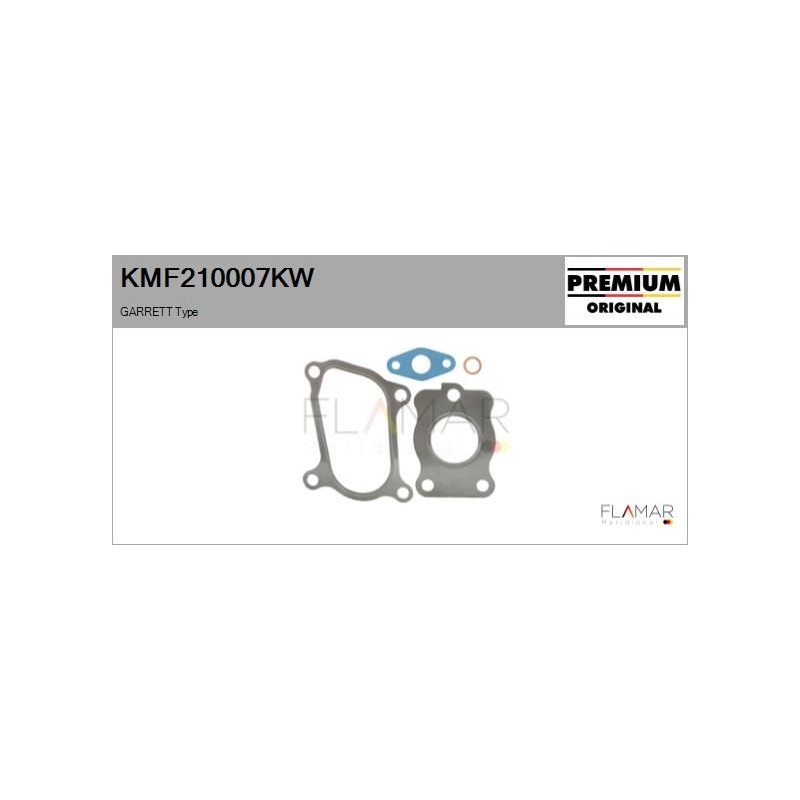FLAMAR KMF210007KW Juego de montaje, turbocompresor - 1
