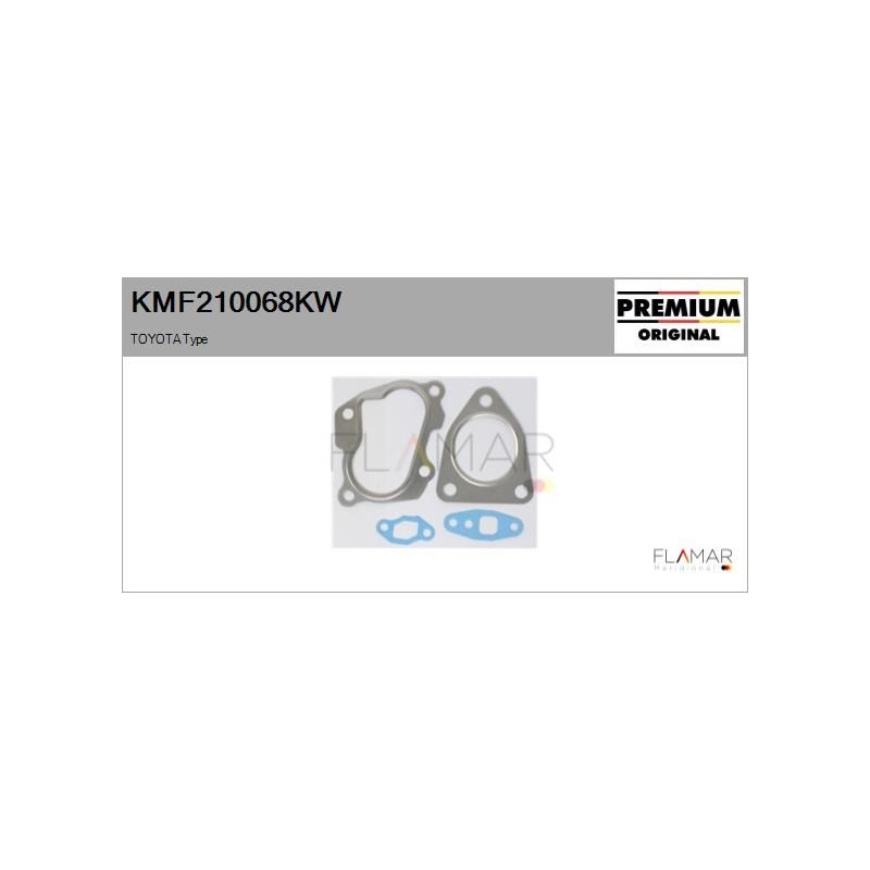 FLAMAR KMF210068KW Juego de montaje, turbocompresor - 1