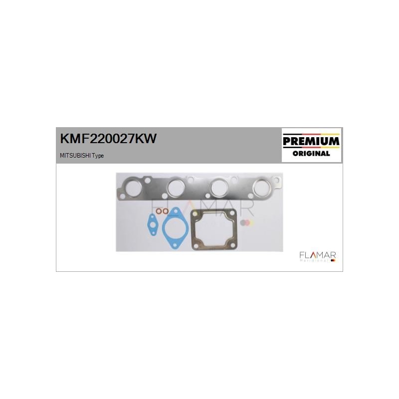 FLAMAR KMF220027KW Juego de montaje, turbocompresor - 1