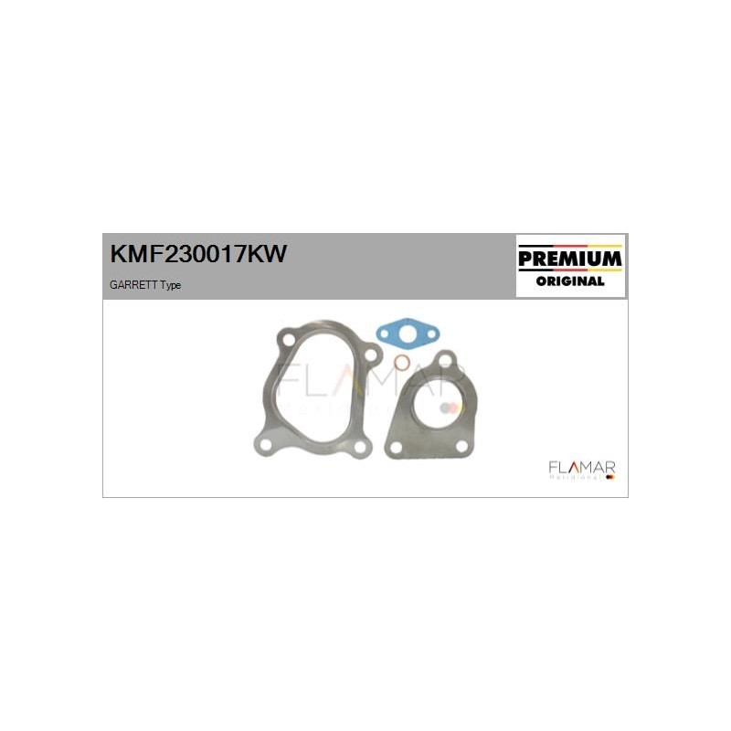FLAMAR KMF230017KW Juego de montaje, turbocompresor - 1