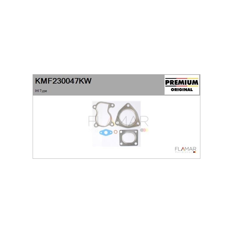 FLAMAR KMF230047KW Juego de montaje, turbocompresor - 1