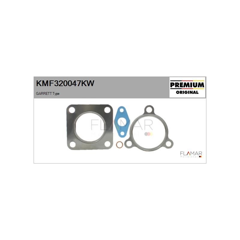FLAMAR KMF320047KW Juego de montaje, turbocompresor - 1