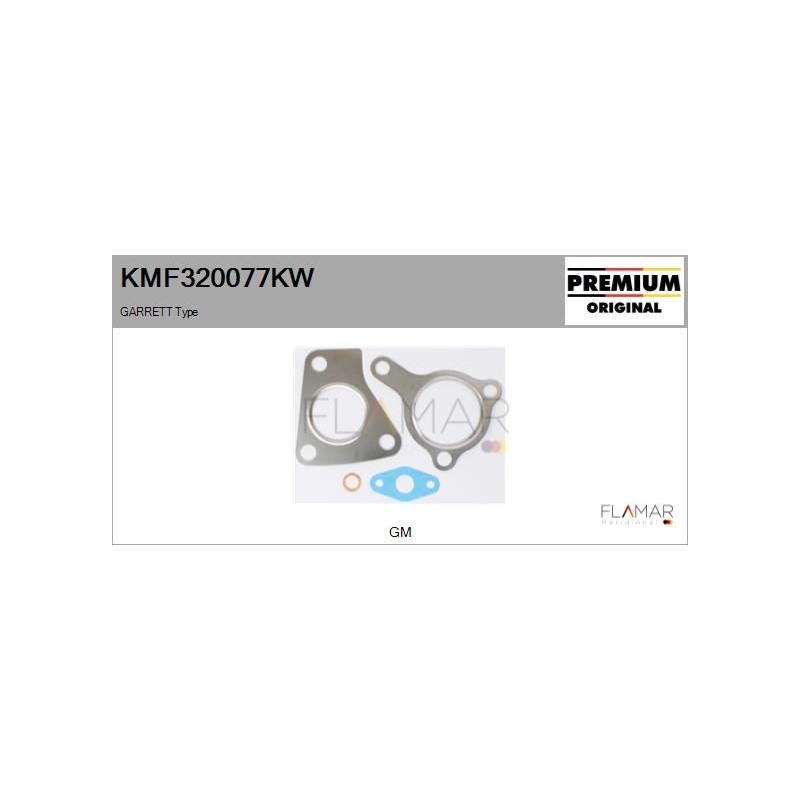 FLAMAR KMF320077KW Juego de montaje, turbocompresor - 1