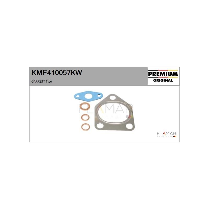 FLAMAR KMF410057KW Juego de montaje, turbocompresor - 1