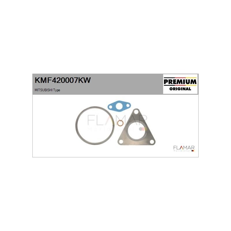 FLAMAR KMF420007KW Juego de montaje, turbocompresor - 1