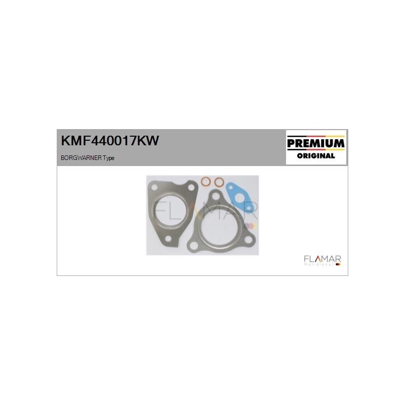 FLAMAR KMF440017KW Juego de montaje, turbocompresor - 1