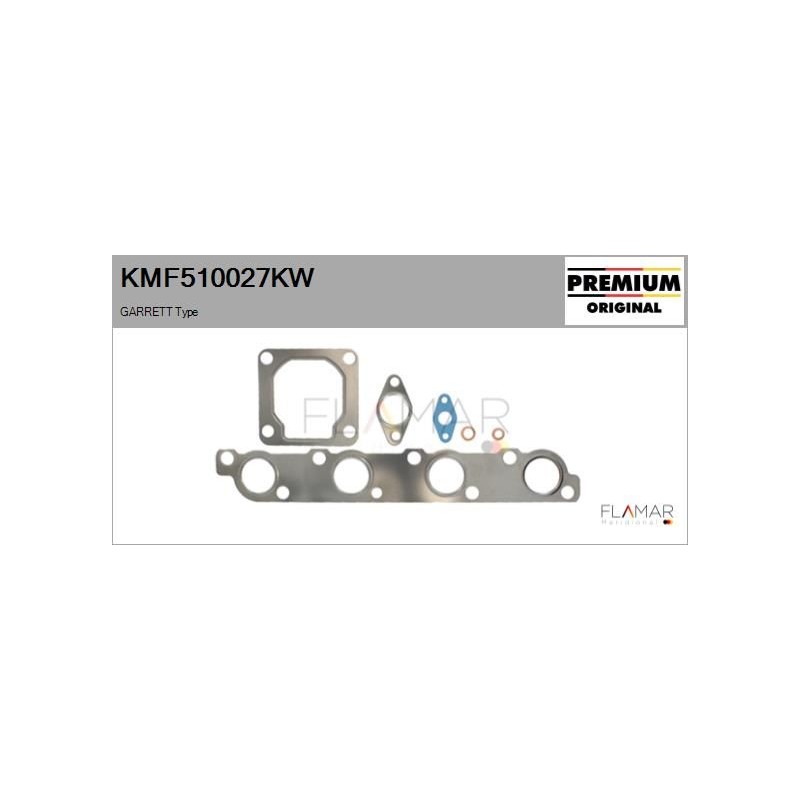 FLAMAR KMF510027KW Juego de montaje, turbocompresor - 1