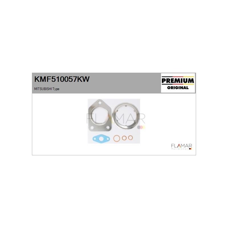 FLAMAR KMF510057KW Juego de montaje, turbocompresor - 1