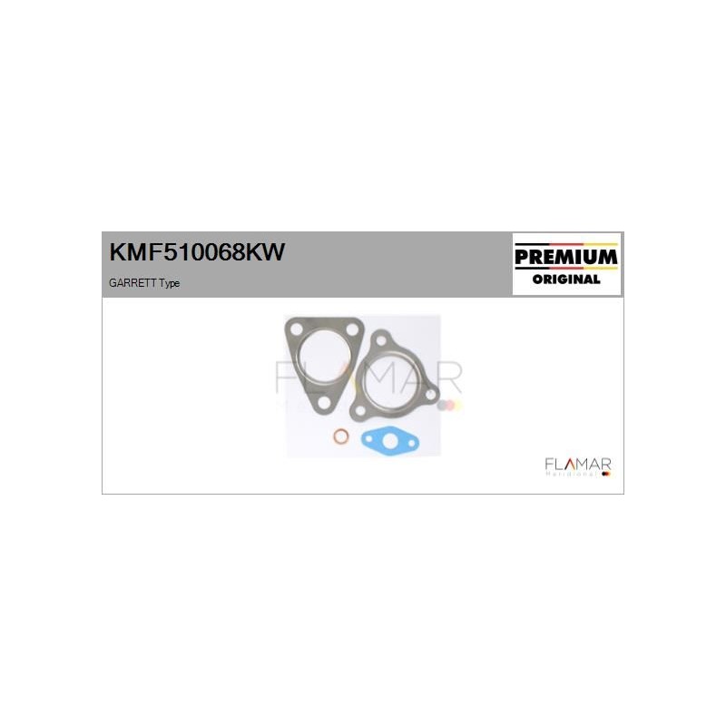FLAMAR KMF510068KW Juego de montaje, turbocompresor - 1