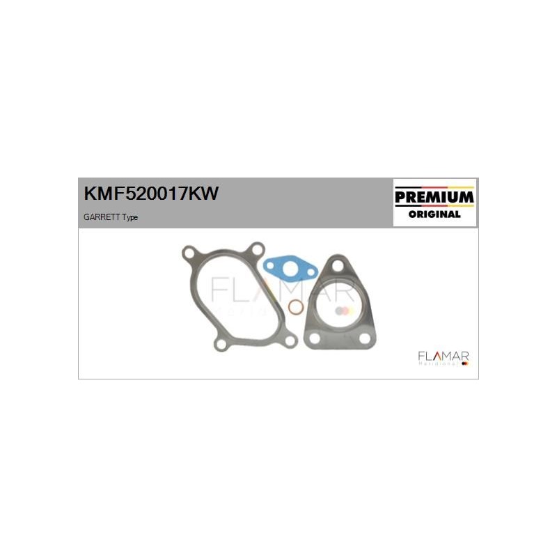 FLAMAR KMF520017KW Juego de montaje, turbocompresor - 1