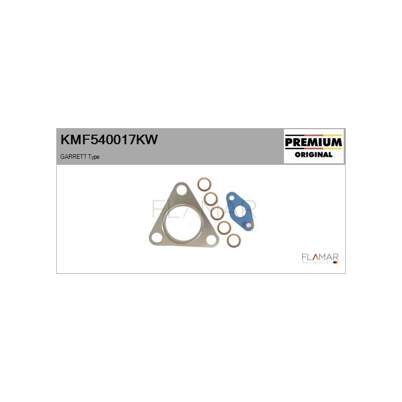 FLAMAR KMF540017KW Juego de montaje, turbocompresor - 1