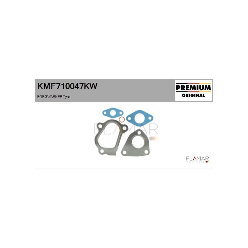 FLAMAR KMF710047KW Juego de montaje, turbocompresor - 1