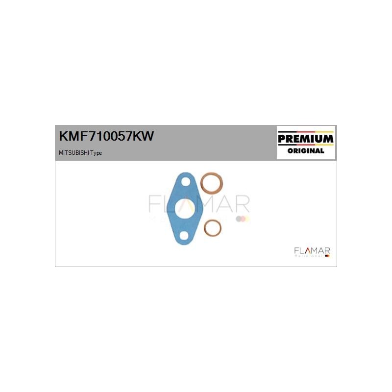 FLAMAR KMF710057KW Juego de montaje, turbocompresor - 1