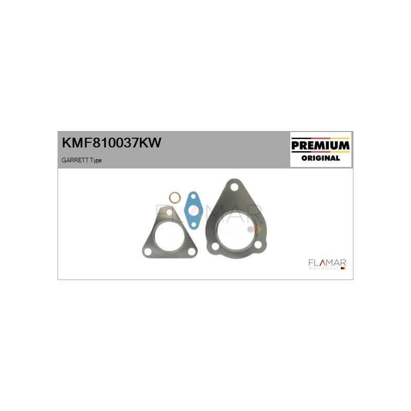 FLAMAR KMF810037KW Juego de montaje, turbocompresor - 1