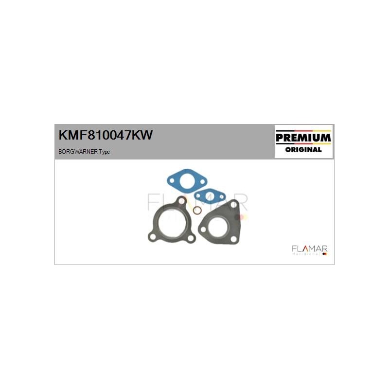 FLAMAR KMF810047KW Juego de montaje, turbocompresor - 1