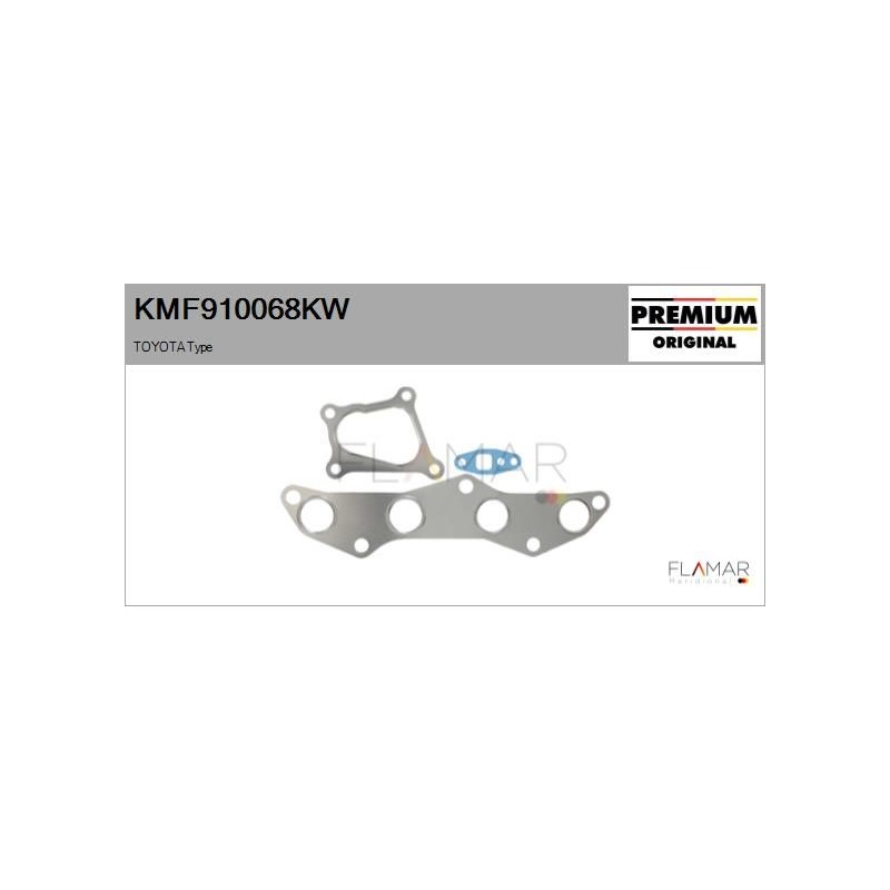 FLAMAR KMF910068KW Juego de montaje, turbocompresor - 1
