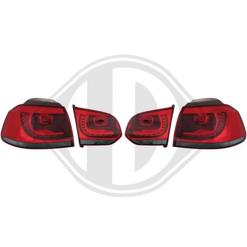 DIEDERICHS 2215496 Juego luz trasera - 1