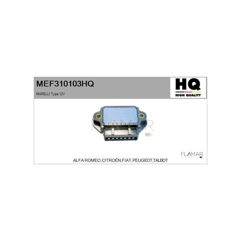 FLAMAR MEF310103HQ Unidad de mando, sistema de encendido - 1
