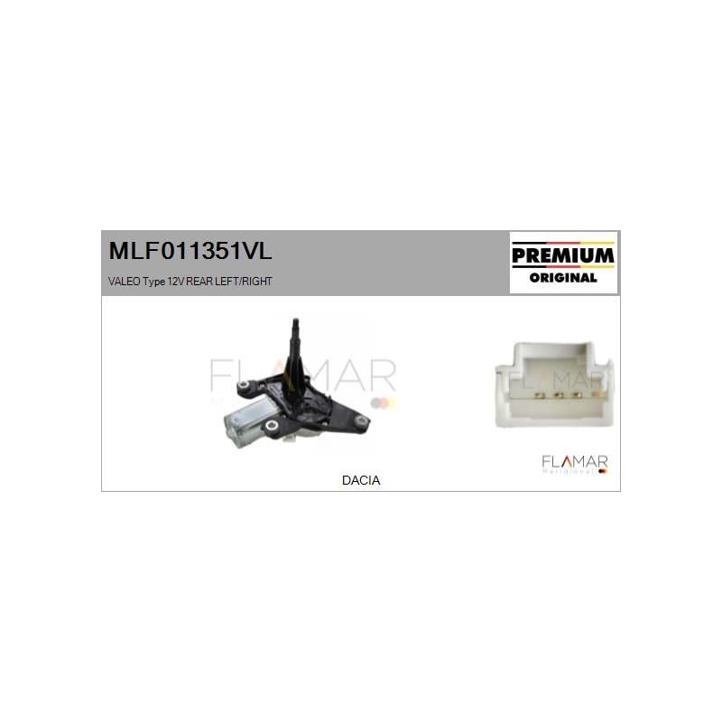 FLAMAR MLF011351VL Motor del limpiaparabrisas - 1