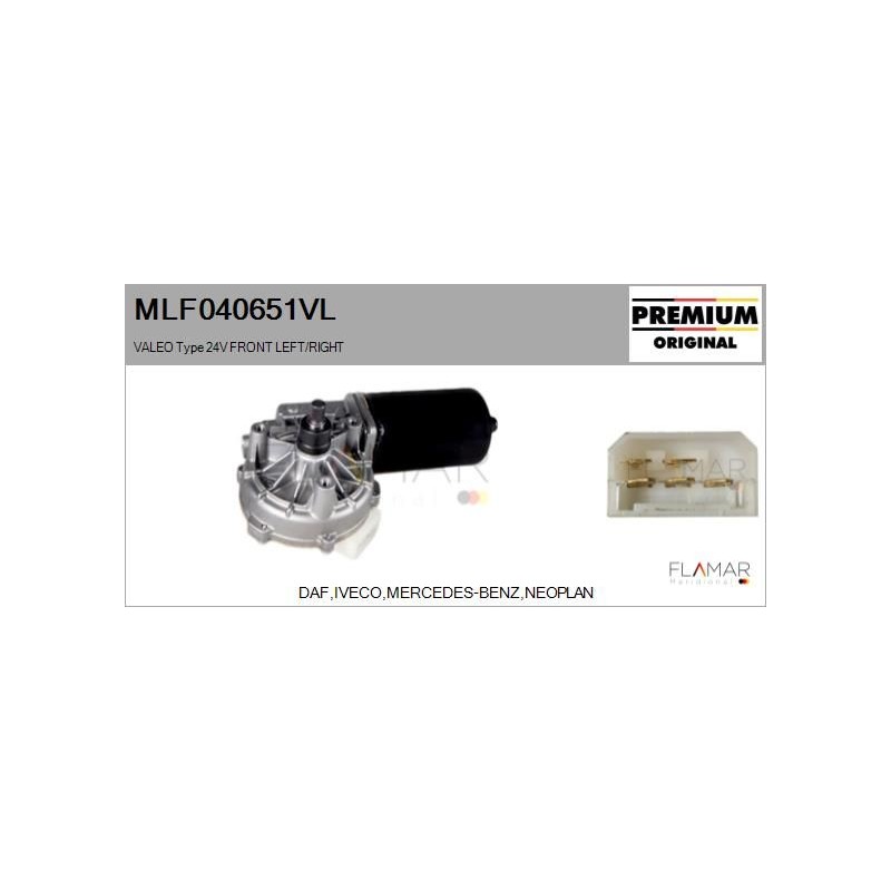 FLAMAR MLF040651VL Motor del limpiaparabrisas - 1