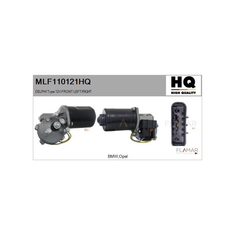 FLAMAR MLF110121HQ Motor del limpiaparabrisas - 1