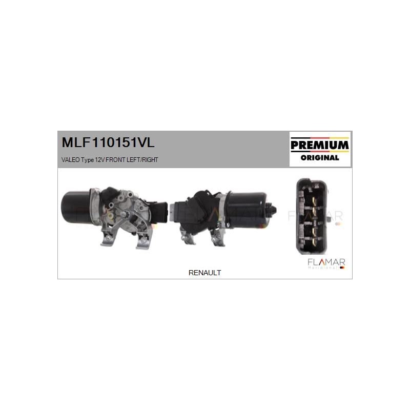 FLAMAR MLF110151VL Motor del limpiaparabrisas - 1