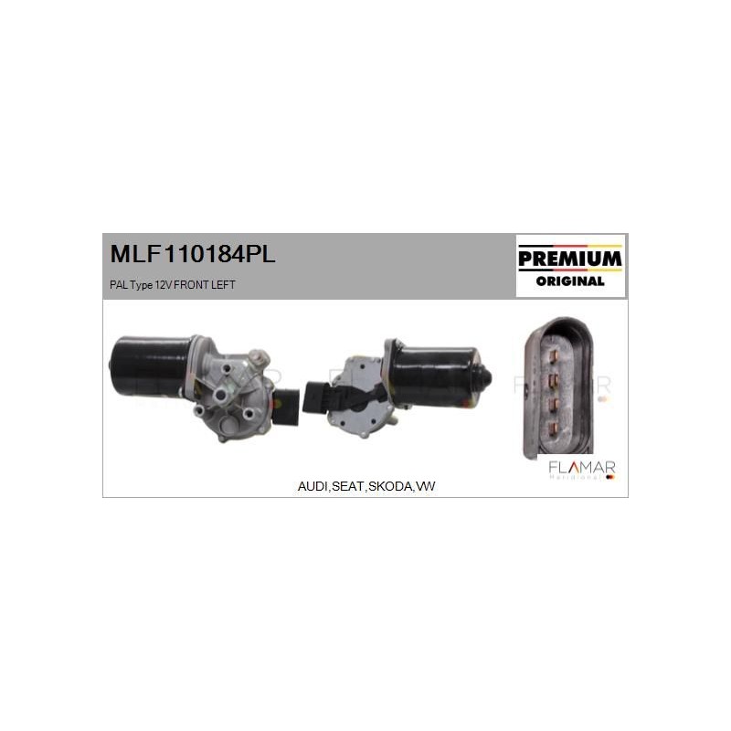 FLAMAR MLF110184PL Motor del limpiaparabrisas - 1