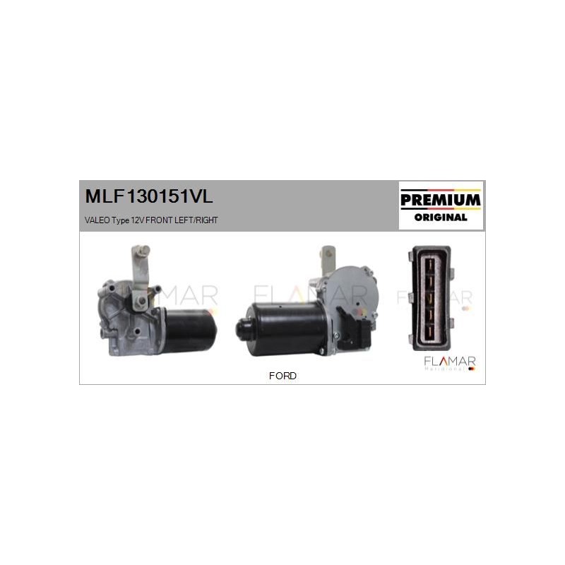 FLAMAR MLF130151VL Motor del limpiaparabrisas - 1