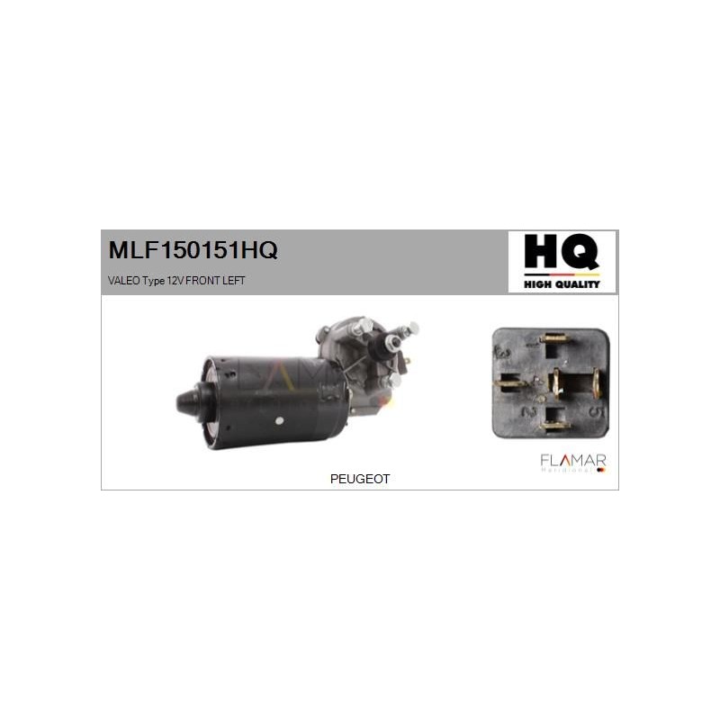 FLAMAR MLF150151HQ Motor del limpiaparabrisas - 1