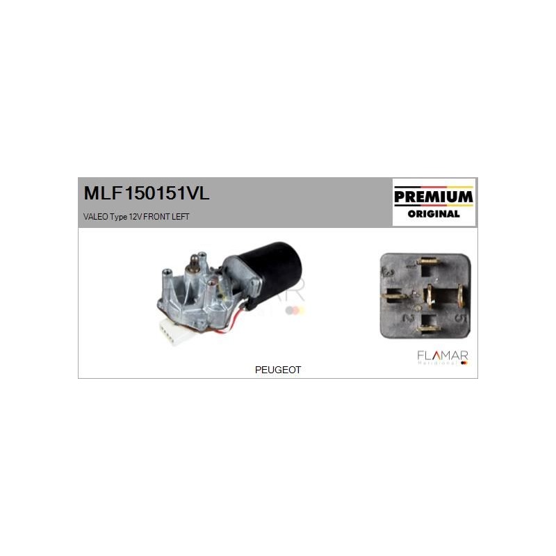 FLAMAR MLF150151VL Motor del limpiaparabrisas - 1