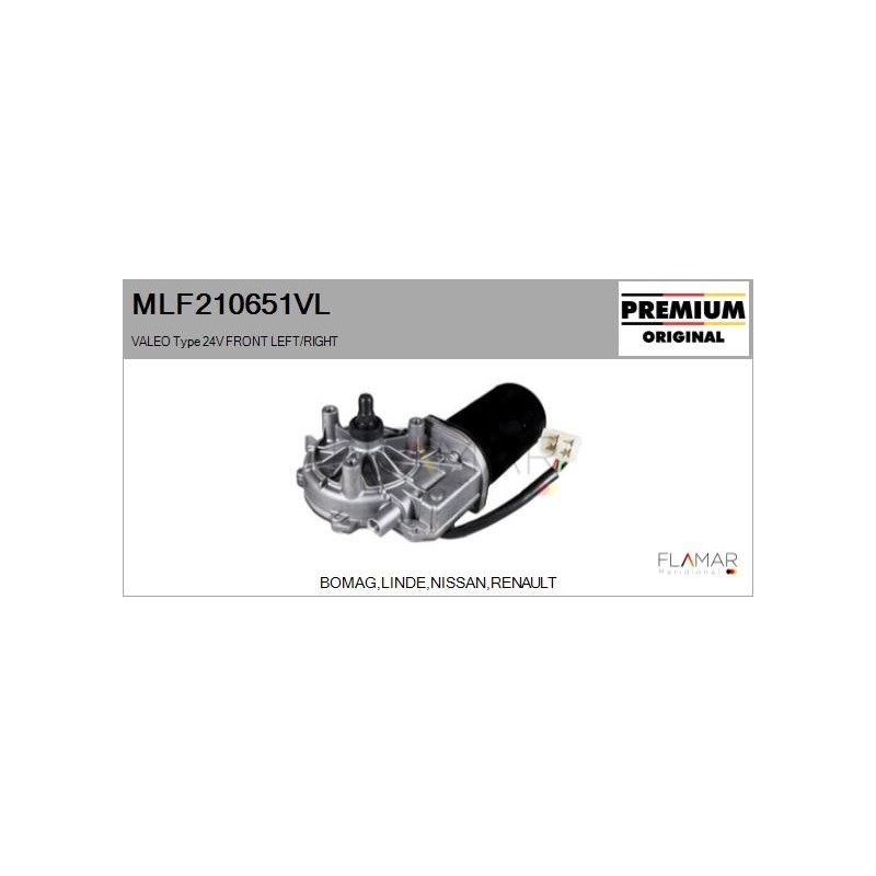 FLAMAR MLF210651VL Motor del limpiaparabrisas - 1
