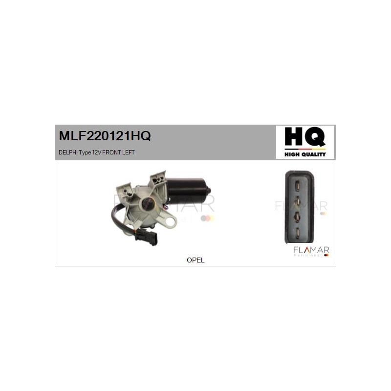 FLAMAR MLF220121HQ Motor del limpiaparabrisas - 1