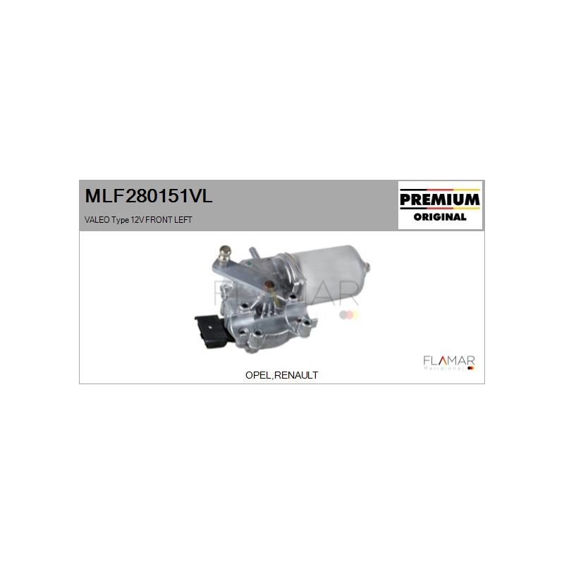 FLAMAR MLF280151VL Motor del limpiaparabrisas - 1