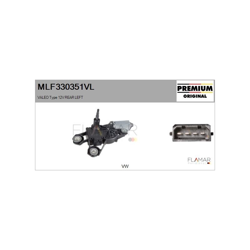 FLAMAR MLF330351VL Motor del limpiaparabrisas - 1