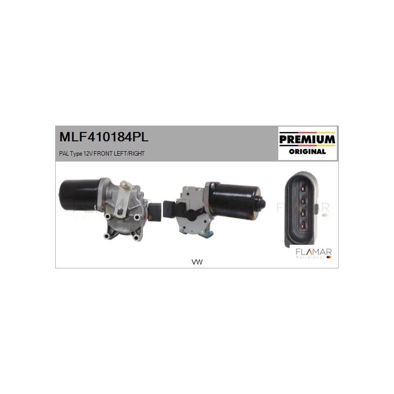 FLAMAR MLF410184PL Motor del limpiaparabrisas - 1