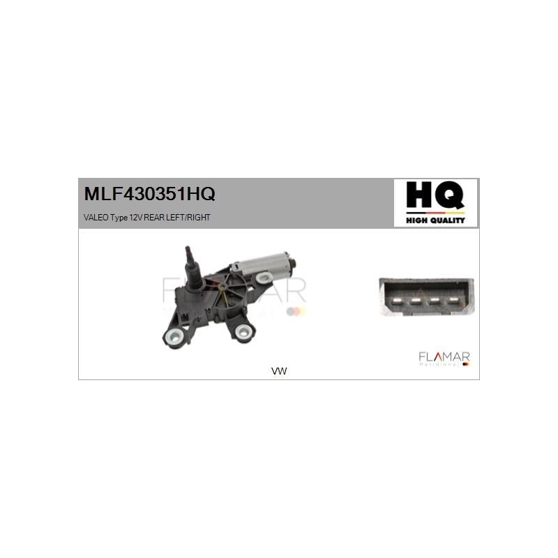 FLAMAR MLF430351HQ Motor del limpiaparabrisas - 1
