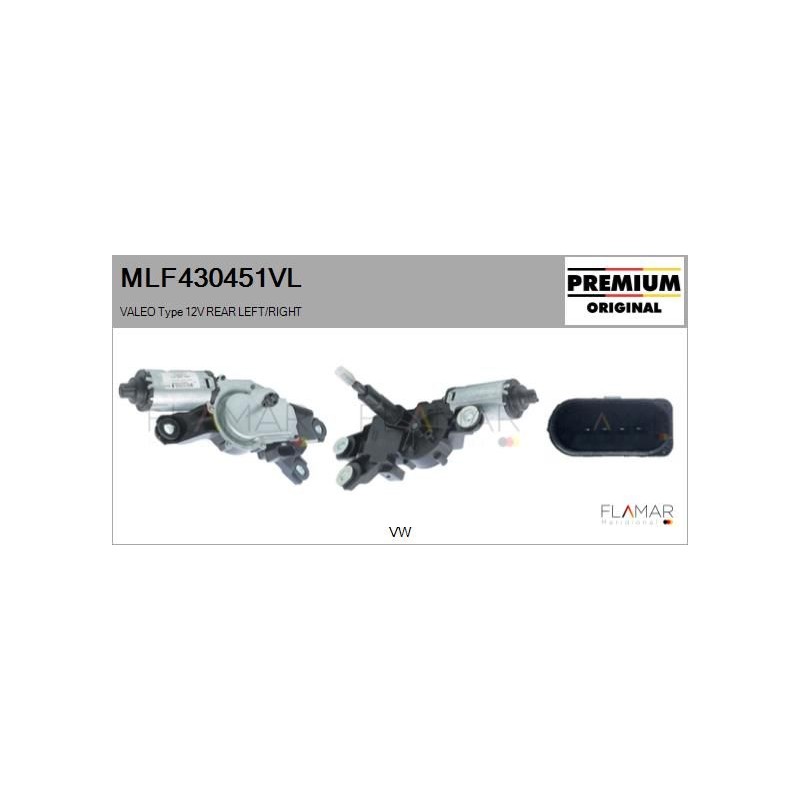 FLAMAR MLF430451VL Motor del limpiaparabrisas - 1