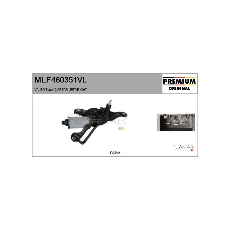 FLAMAR MLF460351VL Motor del limpiaparabrisas - 1