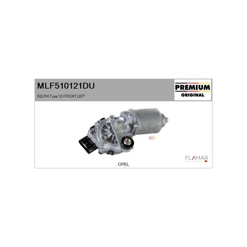 FLAMAR MLF510121DU Motor del limpiaparabrisas - 1