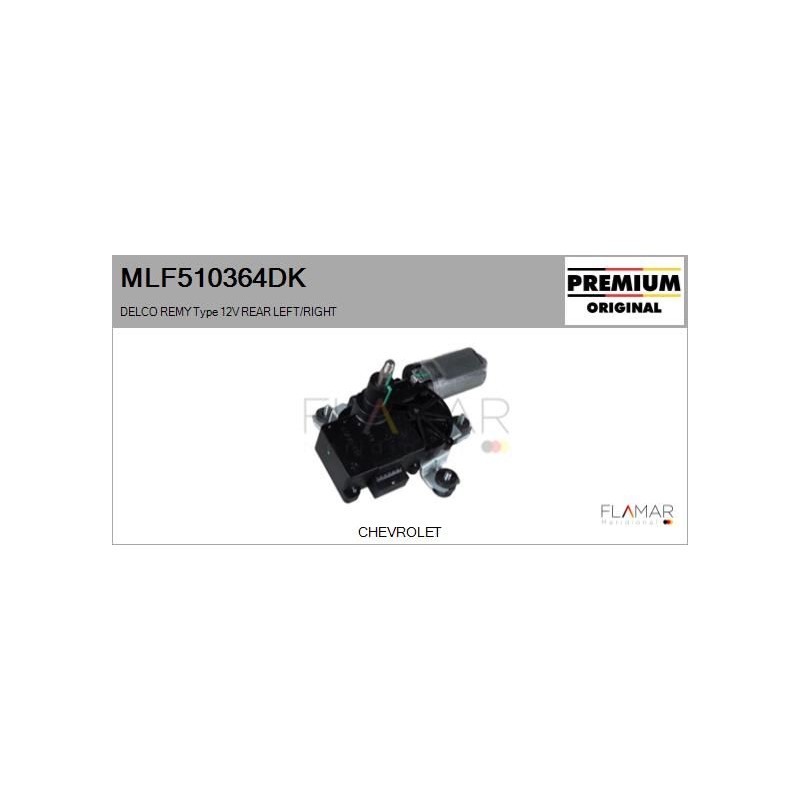 FLAMAR MLF510364DK Motor del limpiaparabrisas - 1